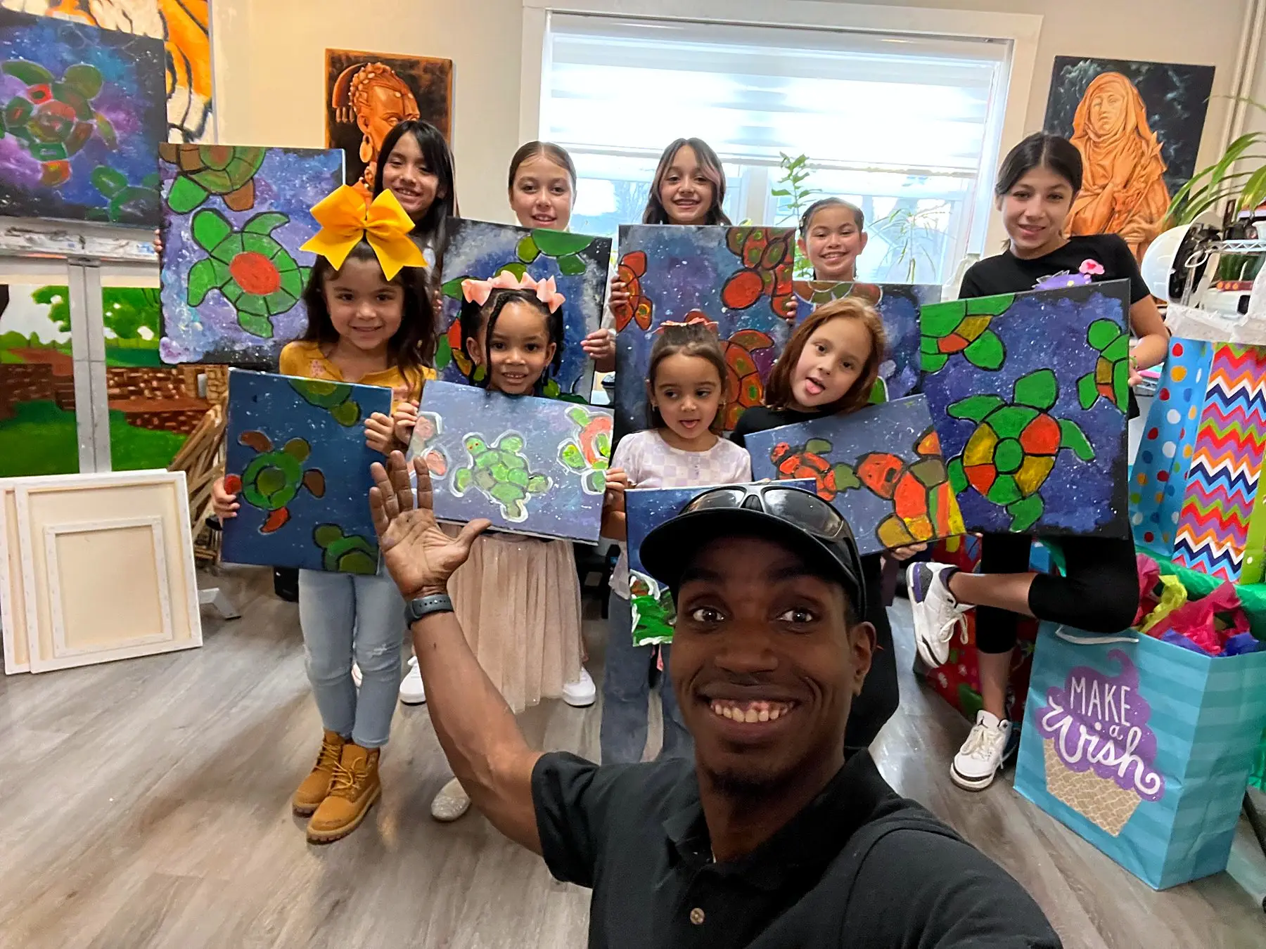 Youth paint party